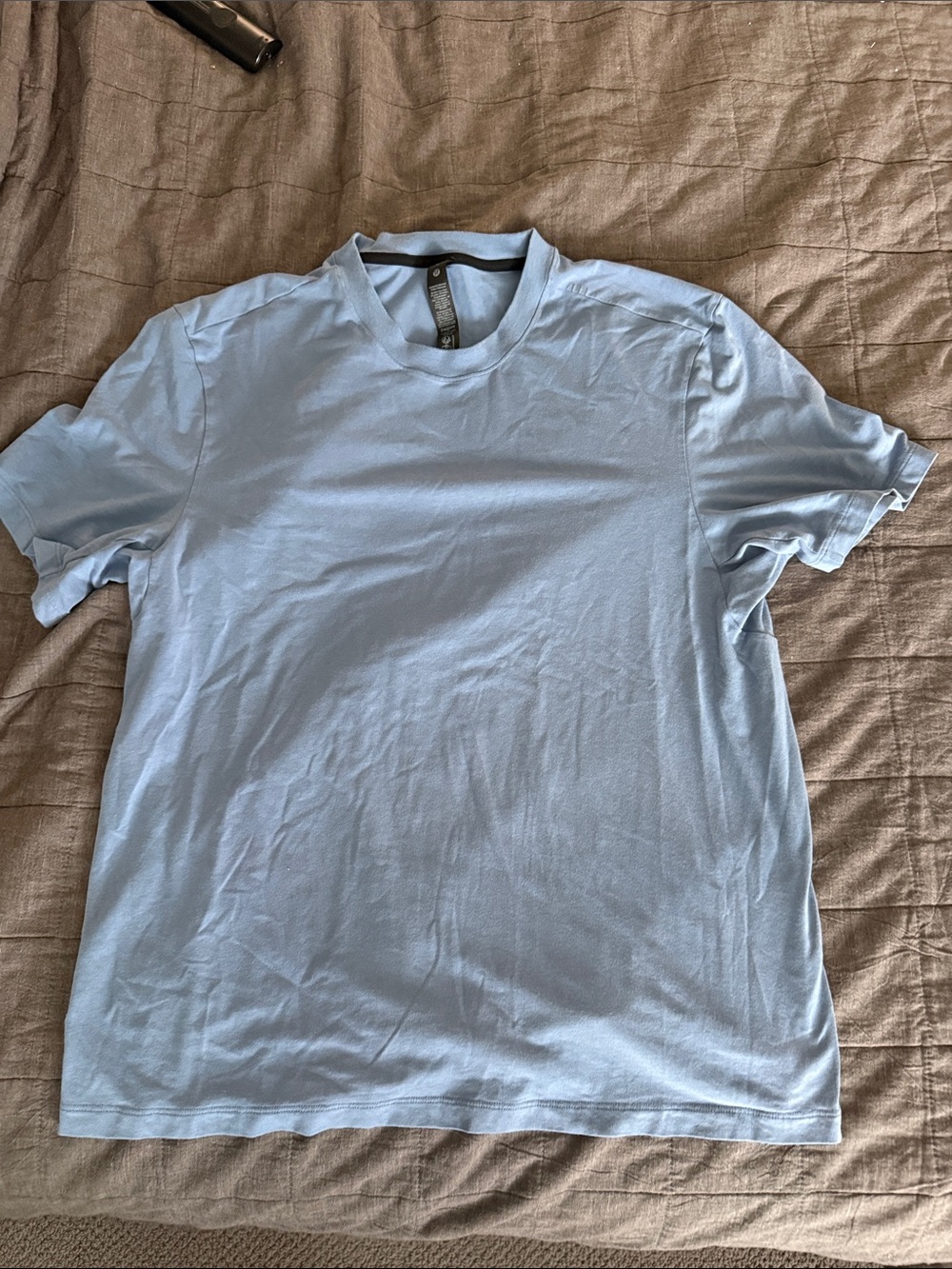 lululemon athletica Light Blue Crew Neck Tee